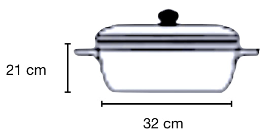 casserole induction 12 L