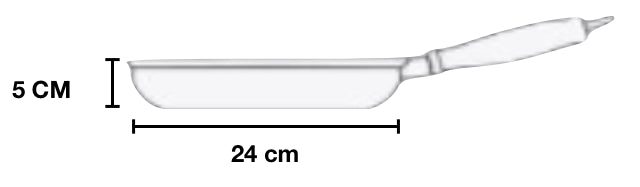 Ø 24 cm Poêle - Induction