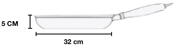 Ø 32 cm Poêle induction