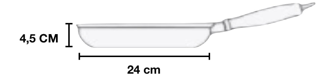 Ø 24 cm Poêle