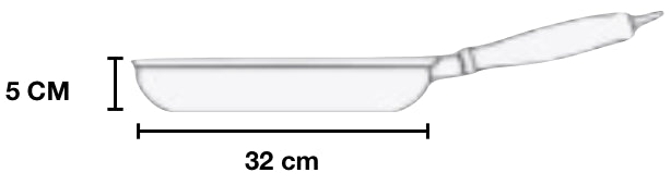 Poêle Pierre - 32 cm